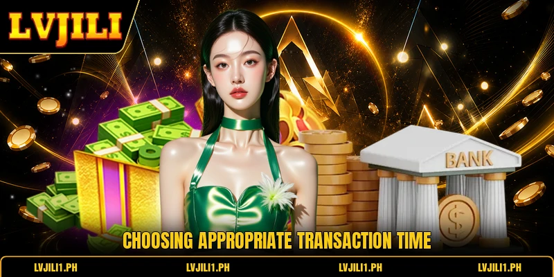 Choosing appropriate transaction time