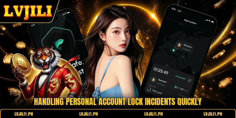 LVJILI App - Modern Technological Solution For Entertainment 3 Handling personal account lock incidents quickly