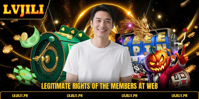 Legitimate rights of the members at web