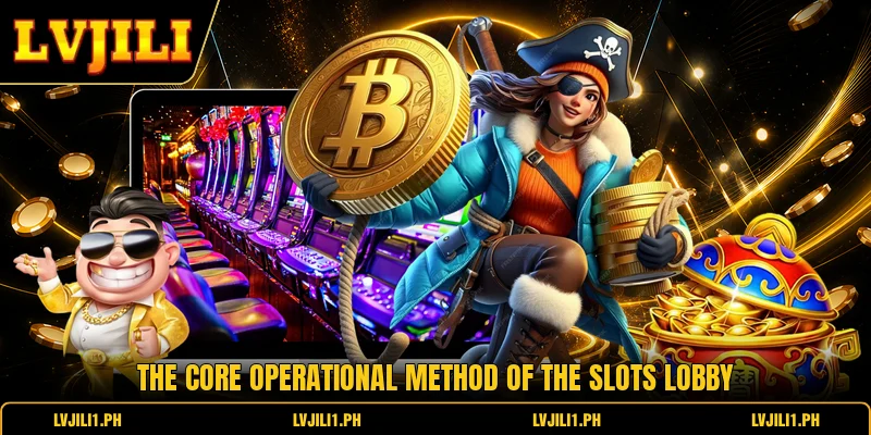 The core operational method of the slots lobby