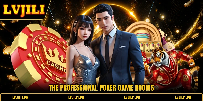 The professional poker game rooms